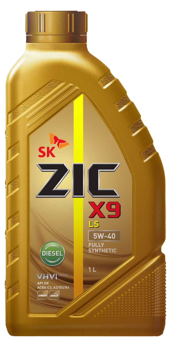 Моторное масло ZIC X9 LS Diesel 5W-40, 1л